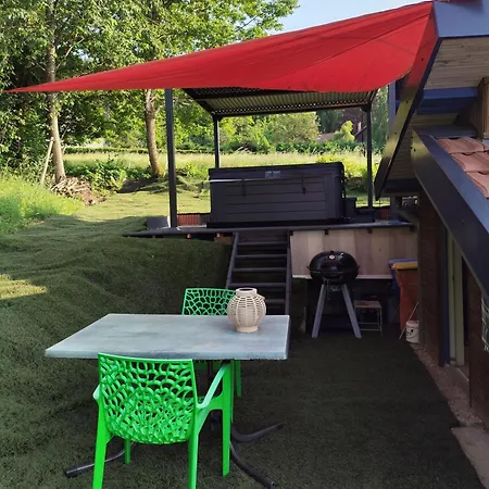 Les Abris De La Hulotte בקתה